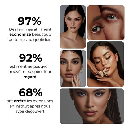 Cils magnétiques – 1/2 paires avec applicateur